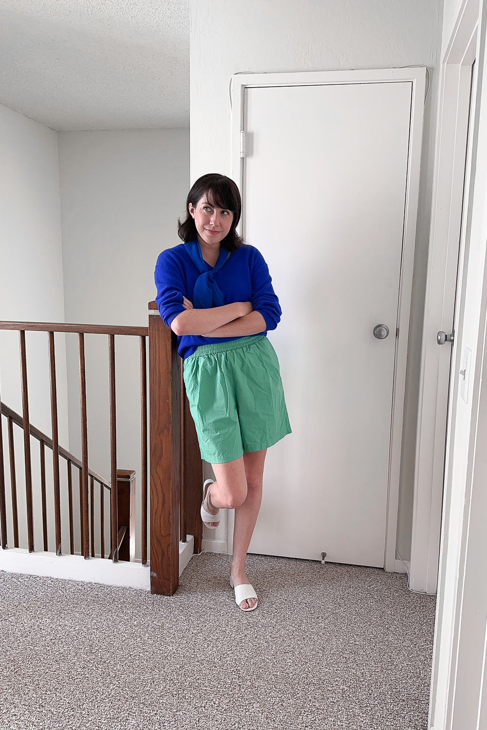 Simple Sweater & Easy Shorts