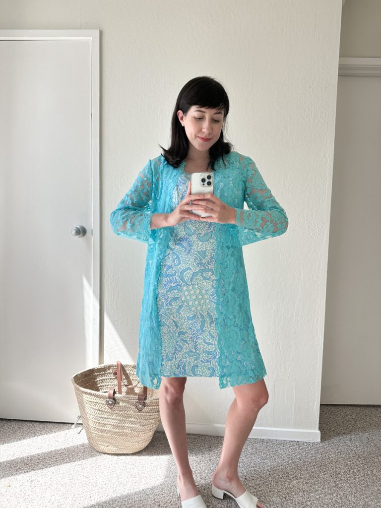 Styling a Lilly Pulitzer Dress to Feel Less Preppy