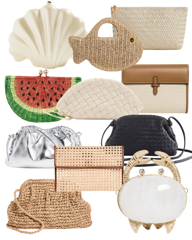 Whimsical and Practical Summer Clutches