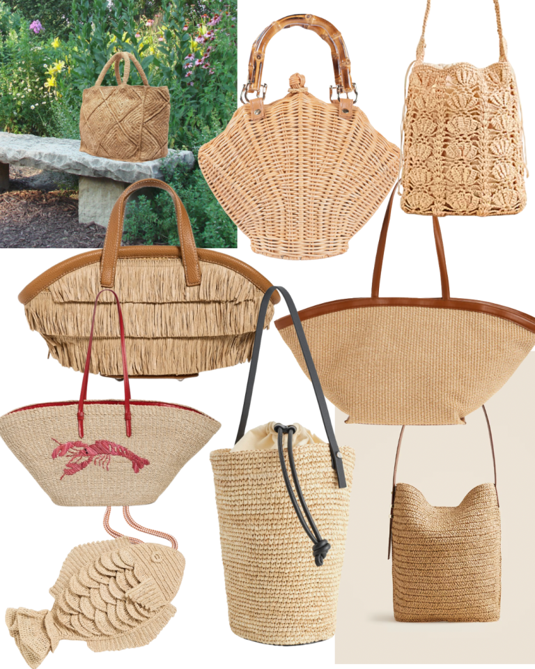 Straw and Rattan Bags for Summer